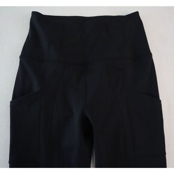 Free People Movement OB1239563 Women's Sz Small Black High Waisted Leggings - Picture 4 of 7